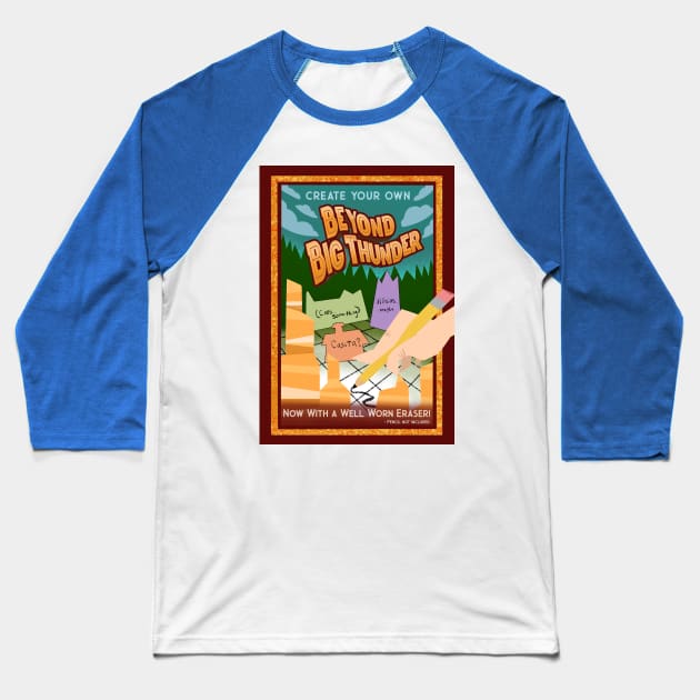 Pencil Not Included Baseball T-Shirt by Drawn By Bryan